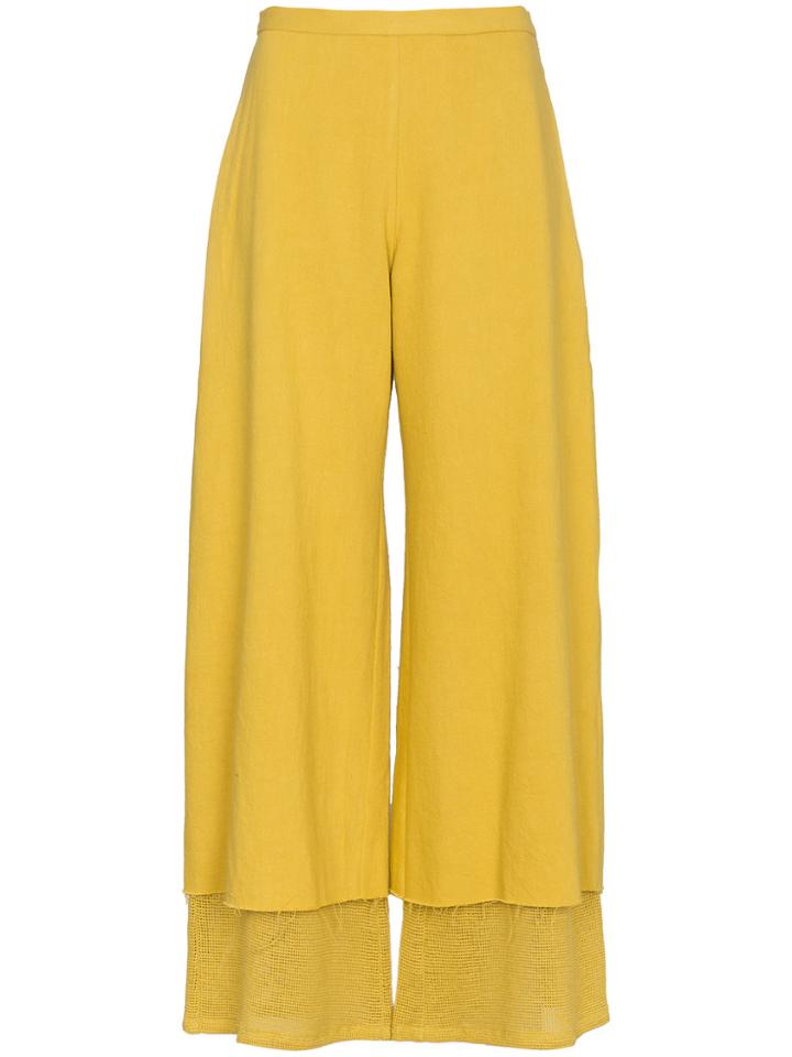 Simon Miller Yellow Yarnell Trousers - Yellow & Orange