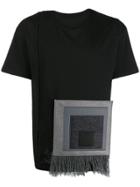 A-cold-wall* Square Appliqué T-shirt - Black