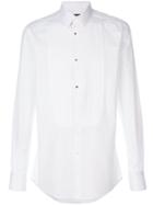 Dolce & Gabbana - Bib Shirt - Men - Cotton - 38, White, Cotton