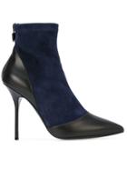 Pierre Hardy Panelled Sock Boots - Blue