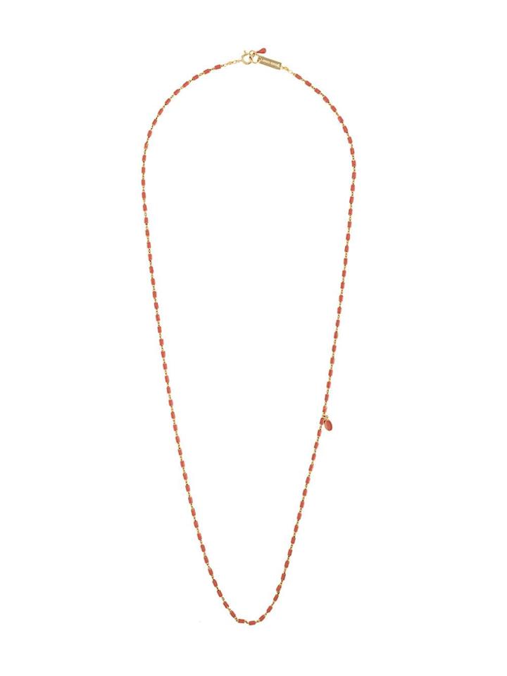 Isabel Marant Charm Long Necklace - Pink