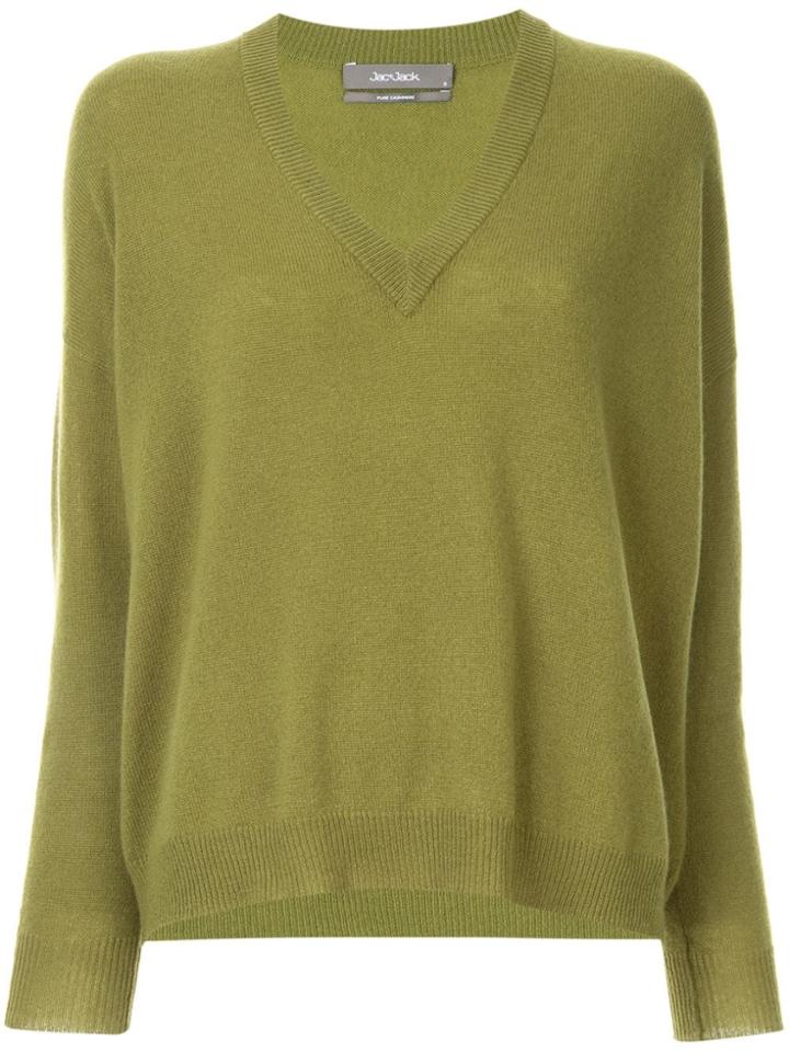 Jac+ Jack Cosmo Jumper - Green