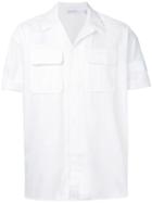 Neil Barrett - Patch Pocket Short Sleeve Shirt - Men - Cotton - 37, White, Cotton