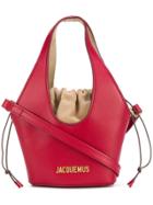 Jacquemus Mini Drawstring Tote - Red