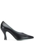 Paola D'arcano Pointed-toe Pumps - Black