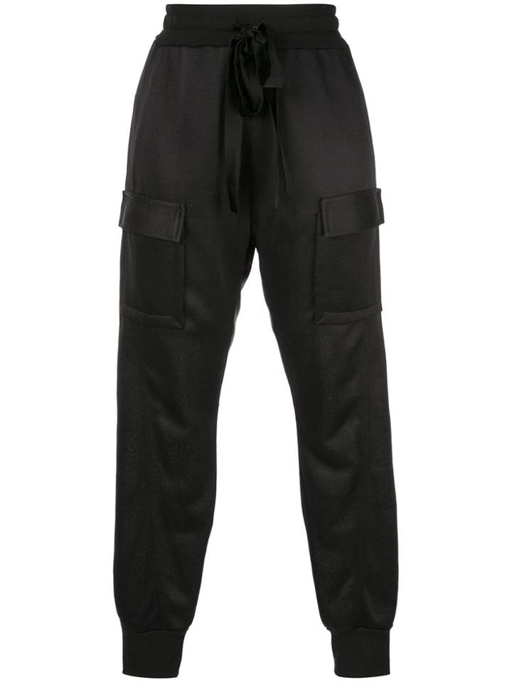 Manning Cartell Cropped Cargo Trousers - Black