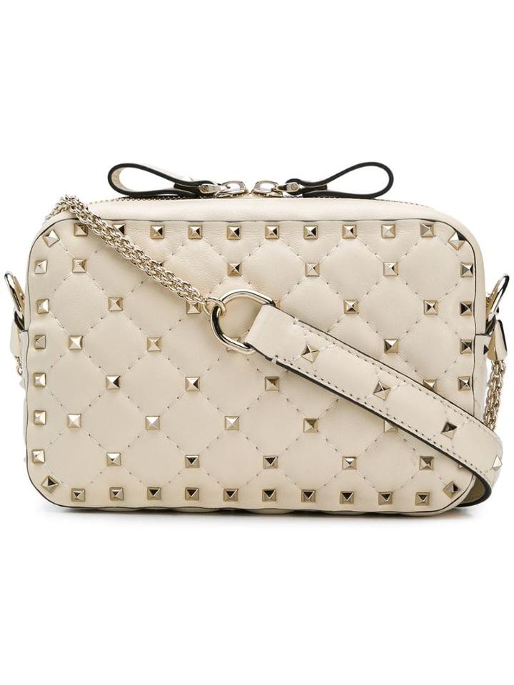 Valentino Valentino Garavani Rockstud Camera Bag - White