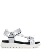 P.a.r.o.s.h. Touch Strap Sandals - Silver