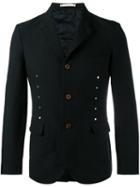 Comme Des Garçons Homme Plus Studded Blazer, Men's, Size: Xl, Black, Polyester