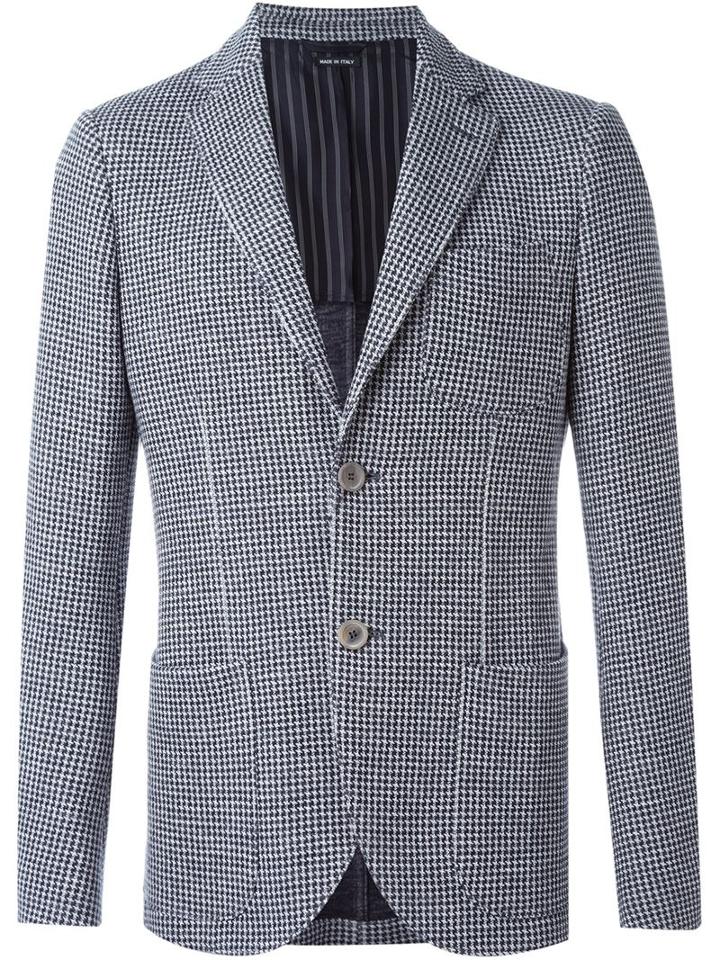 Giorgio Armani Houndstooth Blazer