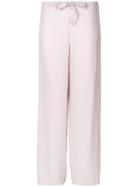 Max & Moi Flared Trousers - Pink & Purple