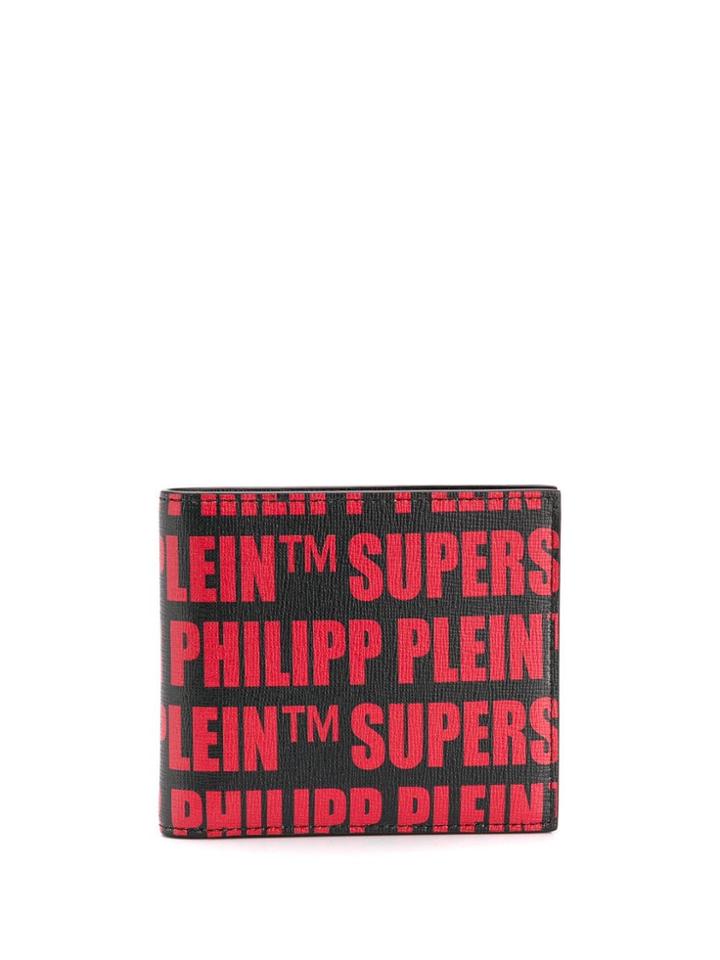 Philipp Plein French Bi-fold Wallet - Black