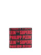 Philipp Plein French Bi-fold Wallet - Black