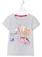 Kenzo Kids Cactus T-shirt, Girl's, Size: 8 Yrs, Grey