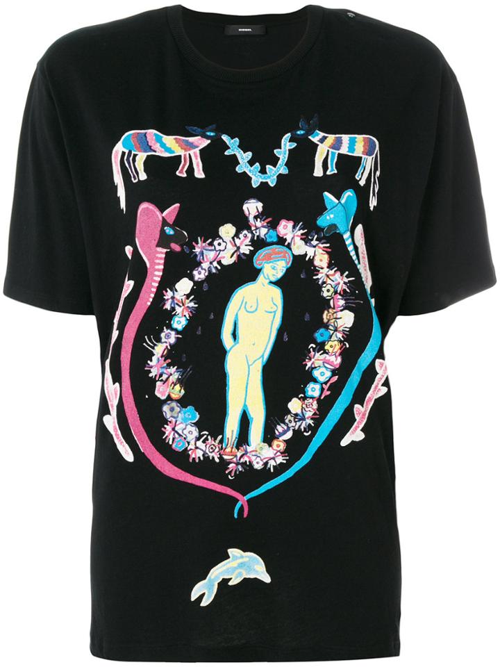 Diesel Treg T-shirt - Black