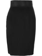 Jean Paul Gaultier Vintage Short Pencil Skirt - Black