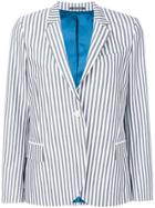 Ps By Paul Smith Striped Blazer - Grey