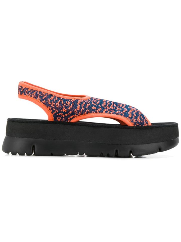 Camper Oruga Up Sandals - Black