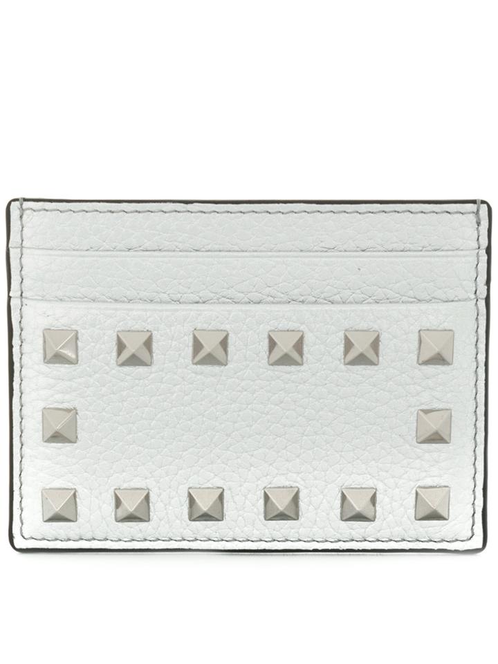Valentino Valentino Garavani Rockstud Cardholder - Metallic