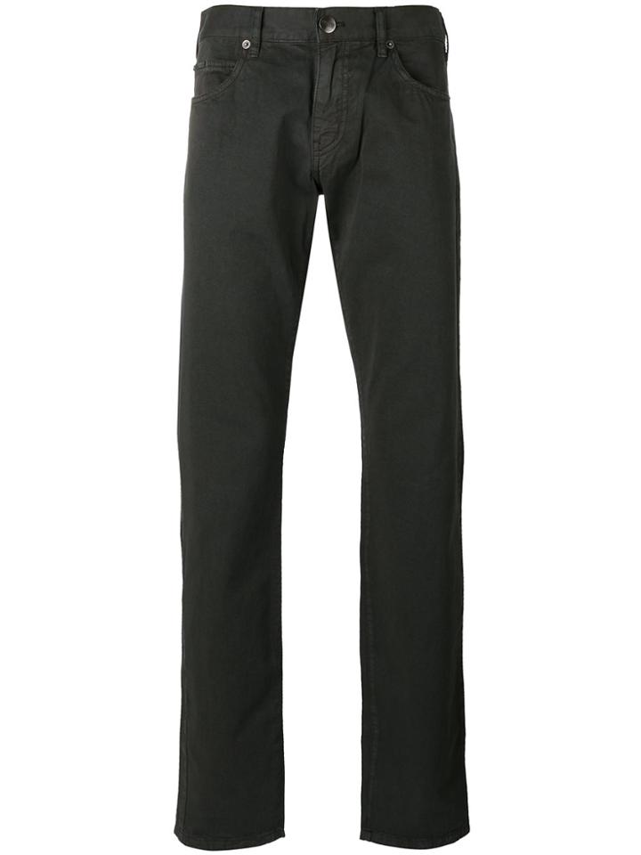 Armani Collezioni Regular Trousers - Grey