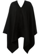 Agnona V-neck Cape