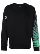 Marcelo Burlon County Of Milan 'quimay' Sweatshirt, Men's, Size: Large, Black, Cotton