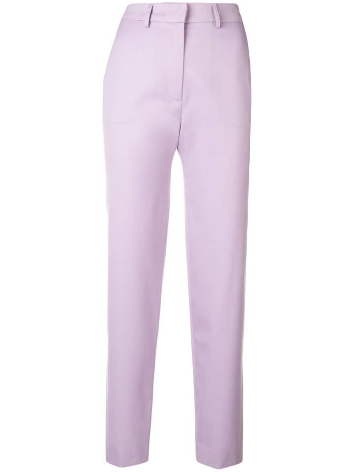 House Of Holland Tailored Trousers - Pink & Purple