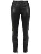 Clé Leather Izadora Pants - Black