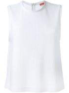 Manning Cartell View Point Top, Women's, Size: 10, White, Polyester/viscose