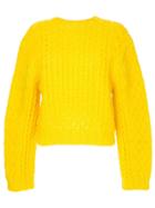 R13 Chunky Knit Jumper - Yellow