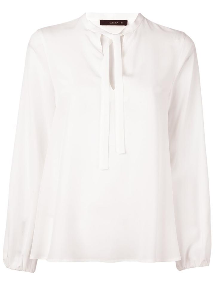 Etro Tie Neck Blouse