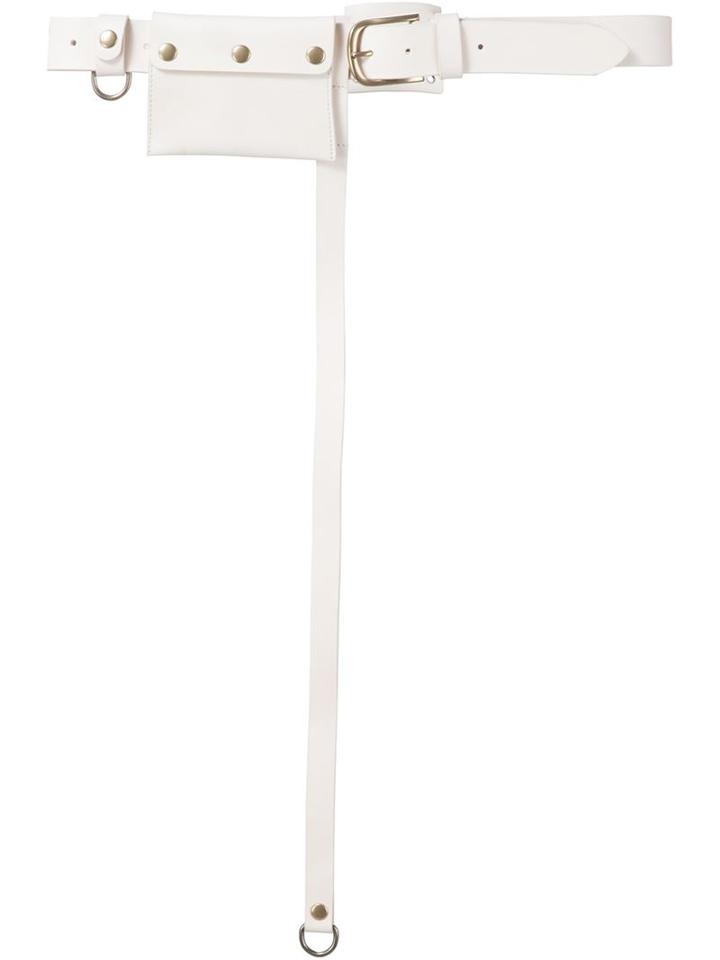 Y / Project 'single Accessory' Purse Belt, Women's, Nude/neutrals, Calf Leather