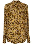 Christian Wijnants Loose-fit Printed Shirt - Brown