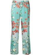 F.r.s For Restless Sleepers Floral Print Cropped Trousers -