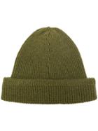 Junya Watanabe Man Knitted Beanie - Green