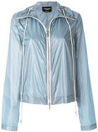 Calvin Klein 205w39nyc Zipped Fitted Jacket - Blue