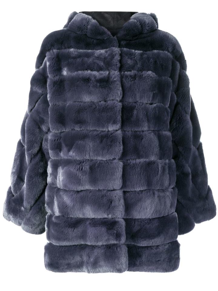 Liska Liska 80897 Grau Furs & Skins->rabbit Fur - Blue