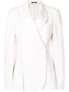 Maison Margiela Boxy Button Blazer - White