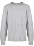 Officine Generale Lars Raglan-sleeves Jumper - Grey