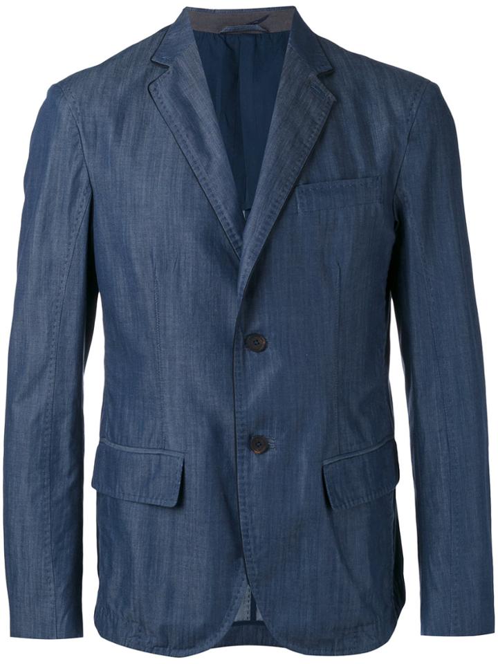 Weber + Weber Shiny Blazer - Blue