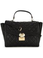 Love Moschino Quilted Tote Bag, Women's, Black