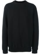 Rick Owens Drkshdw Crew Neck Sweatshirt, Men's, Size: Xl, Black, Cotton