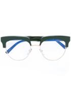 Marni - Me2605 Glasses - Women - Acetate/metal - 51, Green, Acetate/metal