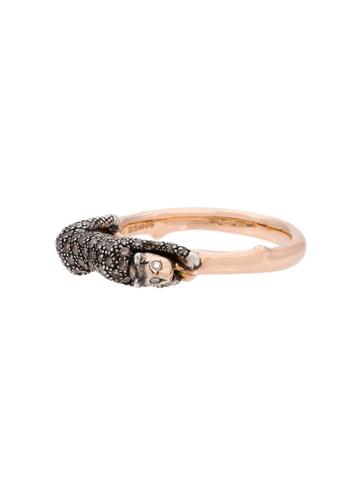 Bibi Van Der Velden Panther Ring - Metallic