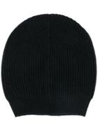 Fabiana Filippi Ribbed Knit Scarf - Black
