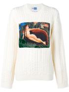 Kenzo Printed Knitted Jumper - Yellow