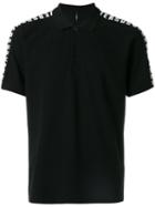 Versus - Logo Polo Shirt - Men - Cotton/polyamide/polyester/spandex/elastane - Xxl, Black, Cotton/polyamide/polyester/spandex/elastane