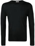 Cenere Gb Slim-fit Silk T-shirt - Blue