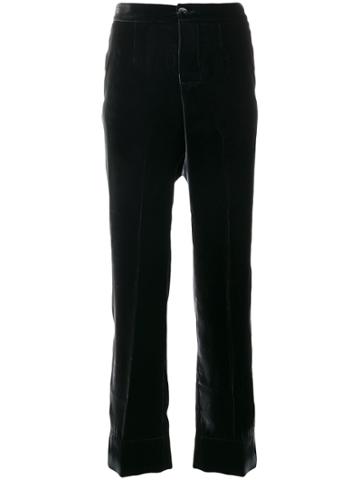 F.r.s For Restless Sleepers Velvet Trousers - Grey