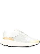 Buttero Clear Lace-up Sneakers - White